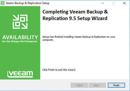 Veeam Backup&Replication Installation screen 10